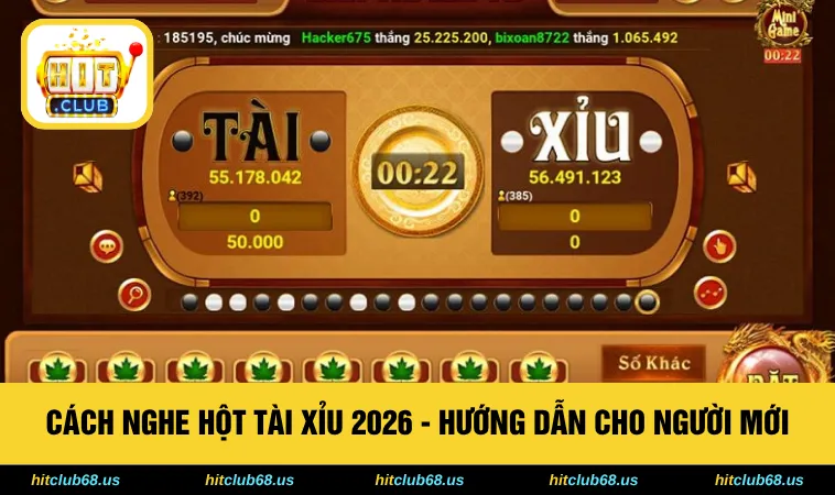 Cách Nghe Hột Tài Xỉu 2026 - Hướng Dẫn Cho Người Mới