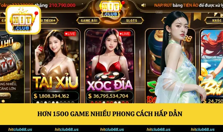 Hơn 1500 game nhiều phong cách hấp dẫn