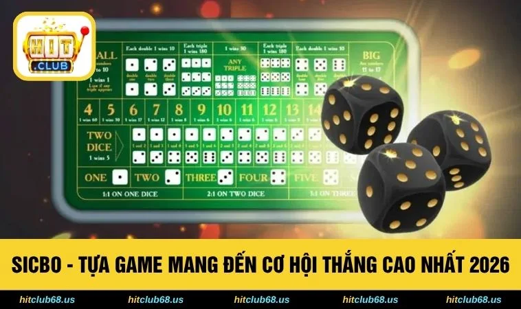 Sicbo - Tựa Game Mang Đến Cơ Hội Thắng Cao Nhất 2026 