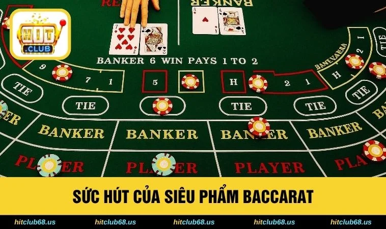 Baccarat HITCLUB - Tựa Game Bài Cực Hay, Thắng Lớn 2026 1 Sức hút của siêu phẩm Baccarat